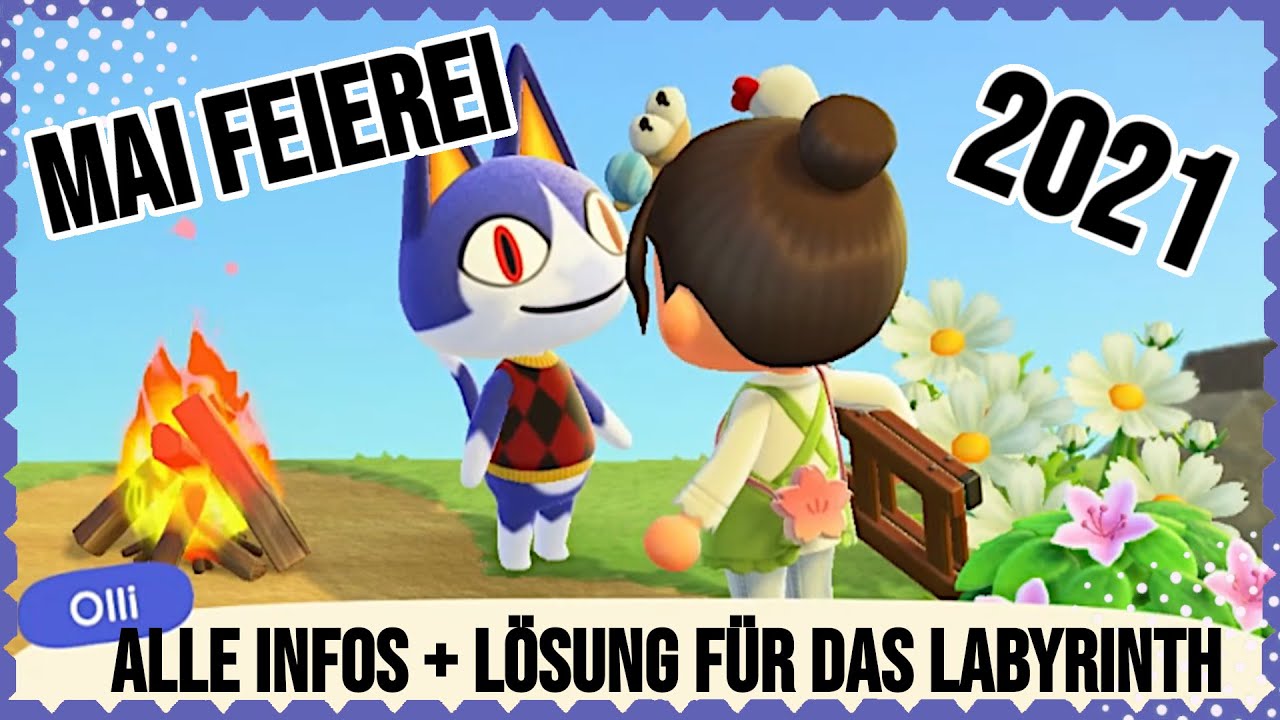Animal Crossing New Horizons Mai Feierei Lösung 2022 2021 Mai-Feierei Insel-Labyrinth | Lösung, Infos und Guide 🌴 ANIMAL