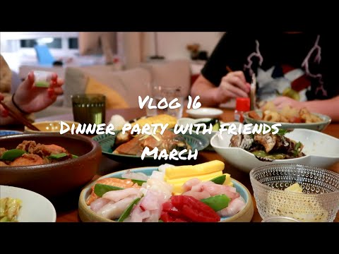 Vlog 16｜March | 周末一起和朋友聚餐｜日剧里的餐食｜纽约堂食｜VLOG