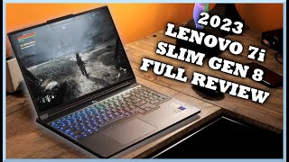 HOT in a few ways! 2023 Lenovo Legion 7i Slim Review + Benchmarks