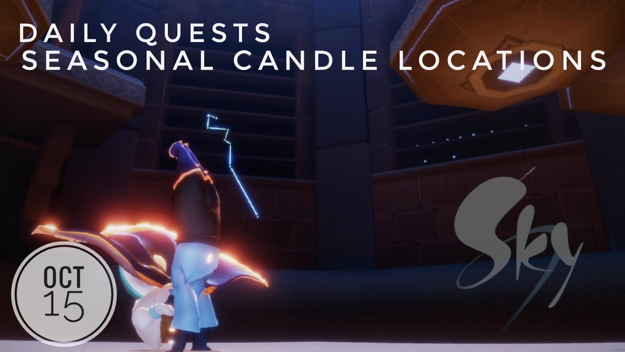 Seasonal Candle Locations Daily Quests Season of Prophecy Sky