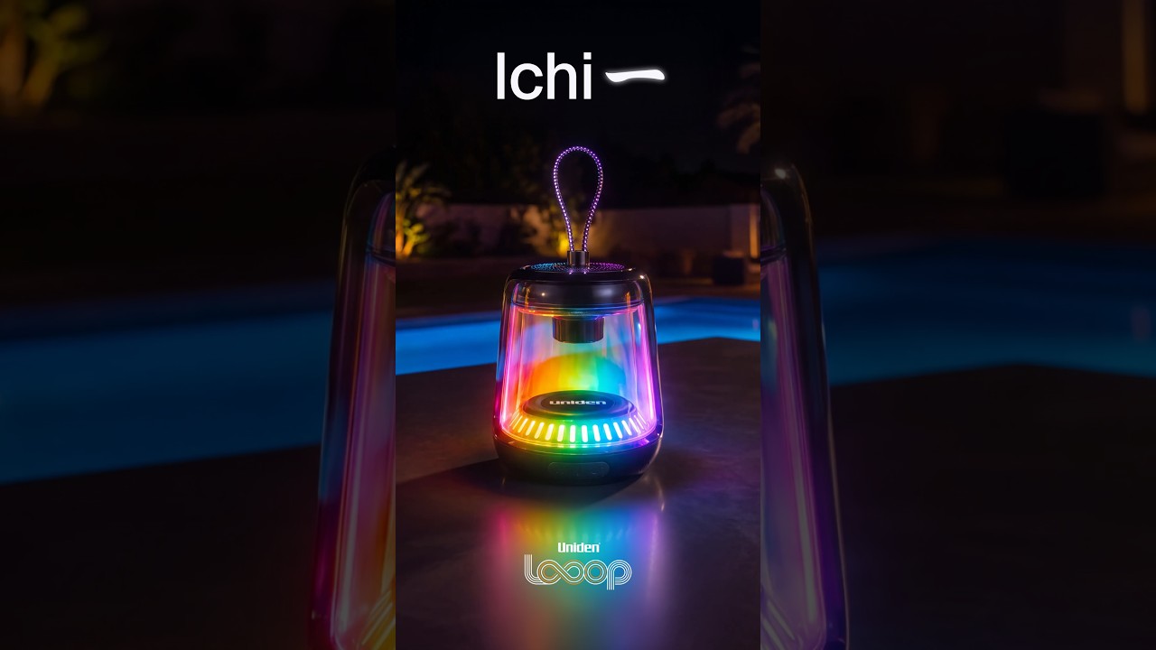 Uniden Looop Ichi Bluetooth Magnetic Base Speaker short