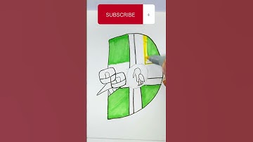 Drawing Alphabet Lore D but they Сountries  #shortsfeed #youtubeshort #alphabet