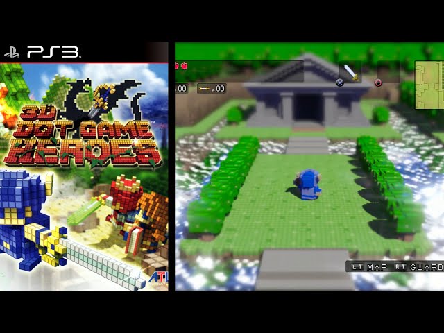 Jogo 3D Dot Game Heroes PS3 original - Tudo-Games-Retro