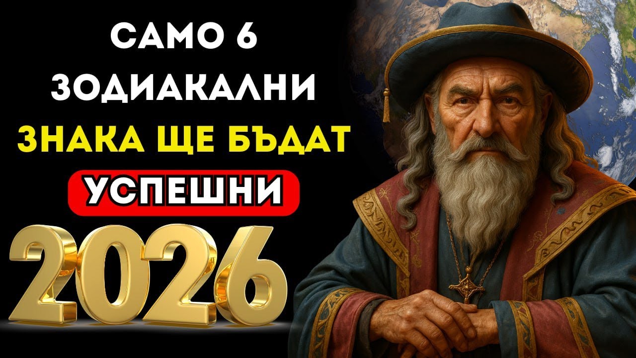Нострадамус предсказал: Само 6 зодиакални знака ще бъдат успешни през 2026 г.