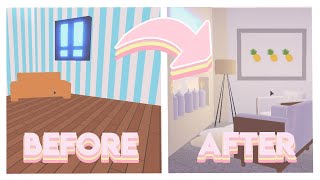 GIVING MY TINY ADOPT ME HOUSE AN EXTREME MAKEOVER!