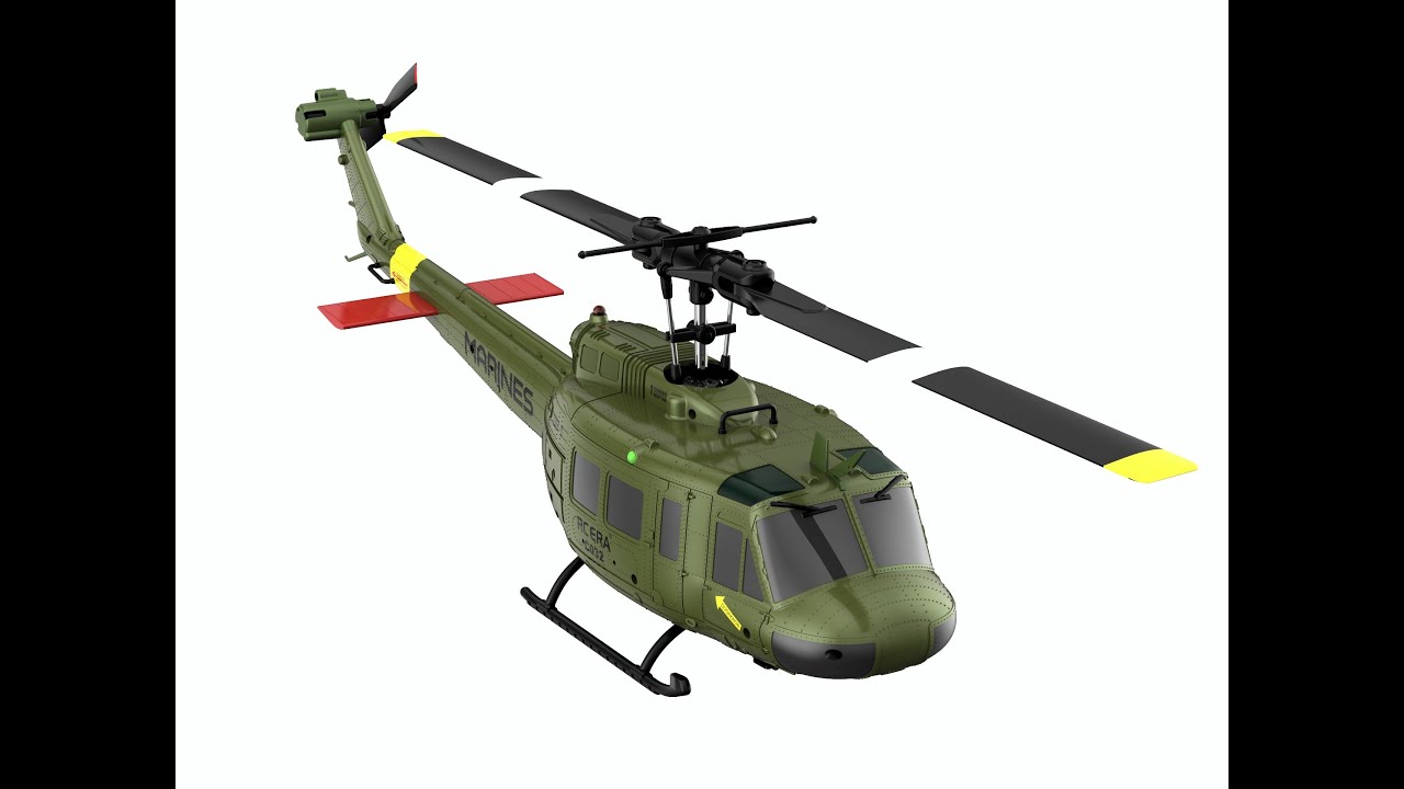 人気デザイナー RC 1Dスケールヘリ、気圧高度維持装置、定 UH－ / 6ch C032 ERA その他