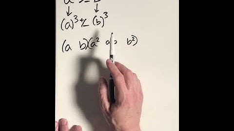 13.A.1  Factoring a Sum or Difference of Cubes SOAP Structure Pattern