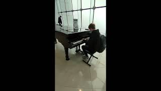 Home from Undertale - Public performance in Seoul Sky Tower
My friend @seek5818 took this after we found this piano on the 3rd highest floor in the Seoul Sky Tower in South Korea! Home from Undertale - Public performance in Seoul Sky Tower