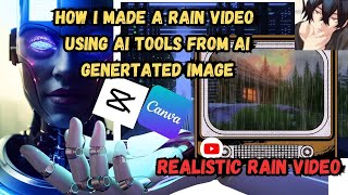 How to make a rain video using free AI tools screenshot 2