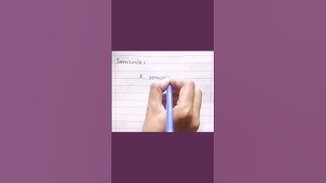 Define Semicircle #shorts