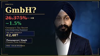 What is a GmbH — Germany's Most Powerful Tax Structure Explained (26% vs 1.5%)