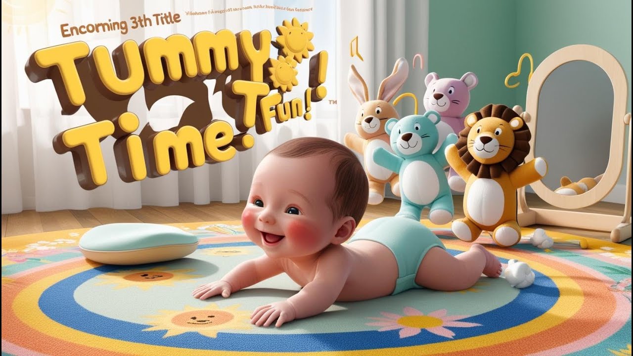 Tummy Time Fun | Encouraging Baby Movement Song Tummy Time Fun | Encouraging Baby Movement Song