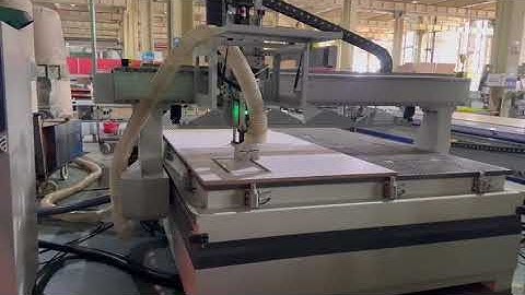 2100x4200mm  Automatic Tool Changer CNC Router ready send to Lebanon