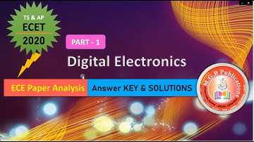Part 1: TS AP ECET - 2020 Digital Electronics Previous paper Analysis