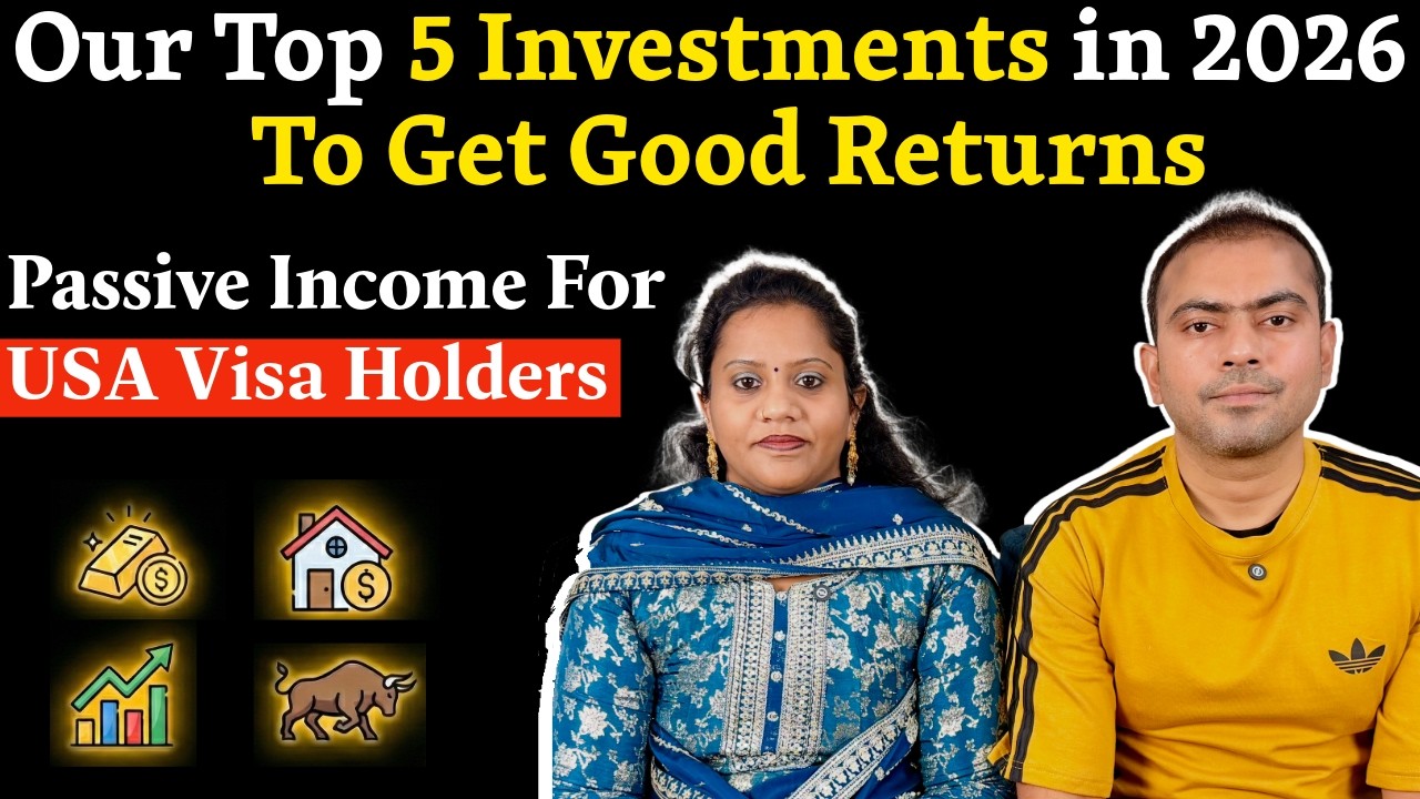 Our Top 5 Investments in the USA In 2026 | How USA Visa Holders Can Generate Passive Income ?