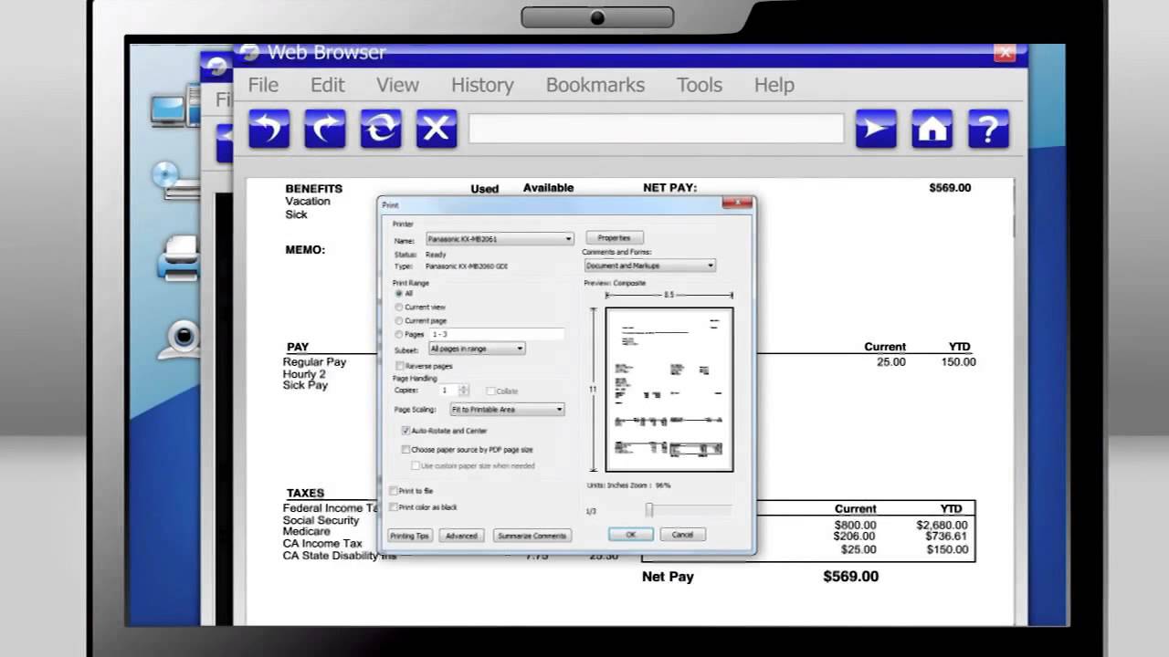how to make pay stubs on quickbooks