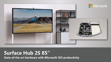 Microsoft Surface Hub 2S 85" | Designed for Strong Person-to-Person and Team Connection