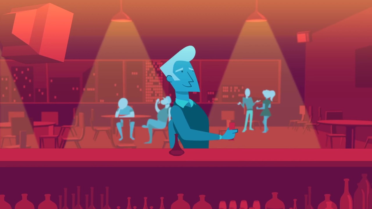 O amor esta no bar