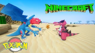 Minecraft Pixelmon+ Tập 66: Rồng và cá Sấu  ai mạnh hơn