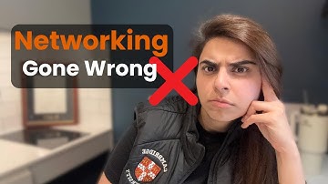 Stop Making These 3 Networking Mistakes | Lesson 1: Cambridge to Goldman Sachs