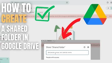 How To Create a Shared Folder in Google Drive 📁 (Step-by-Step Tutorial 2025) 🌐