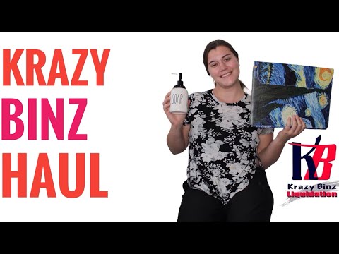 Krazy Binz Haul | Amazon Returns Store | What I Bought For Myself & To Sell On Poshmark Canada