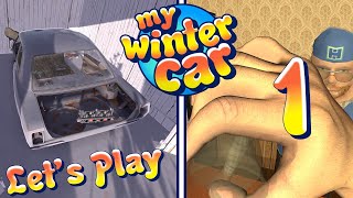 Getting Started - My First 2 Days in My Winter Car w/ H-Shifter and Wheel