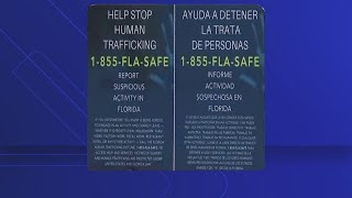 Florida AG announces new tool at transportation hubs to help fight against human trafficking