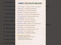 Rude vs Polite: Upgrade Your English Tone