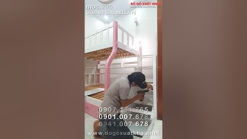 Giường tầng đẹp cho người lớn khu vực đường Nguyễn Thị Minh Khai quận 3 TP-HCM