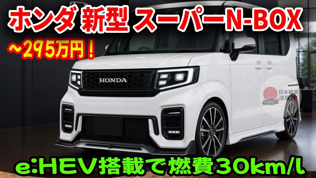 Honda's new Super N-BOX is predicted to debut in 2026! Priced at
