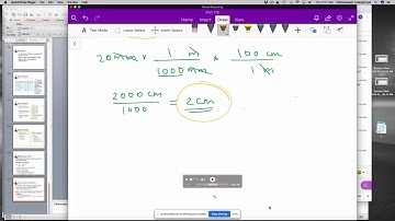 General Physics-Unit conversion