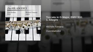 Toccata in G Major BWV 916, 1. Allegro, J.S.Bach - Michele Fontana (organo) | Fluente Records