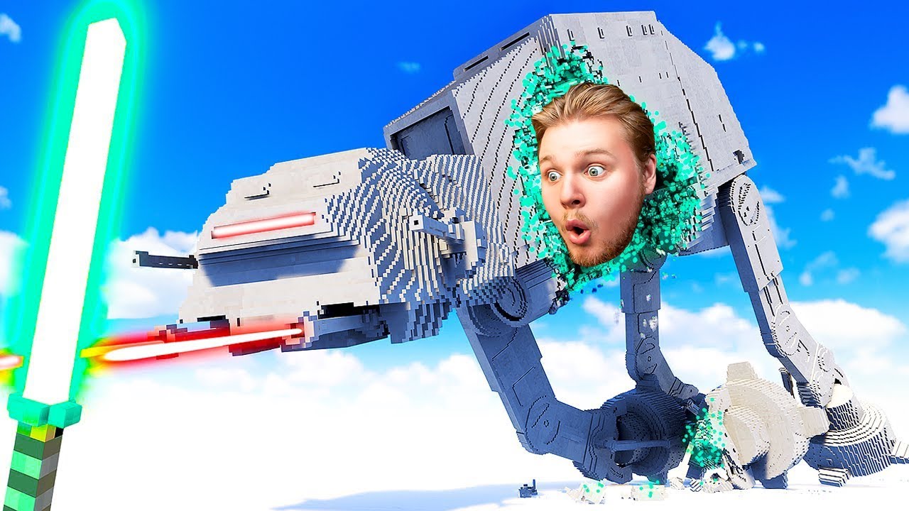 AT-AT vs LASER SCHWERT! (Teardown Mods)