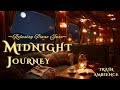 Relaxing Piano Jazz &amp; Train Sounds 🚂 Sleep, Reading, Relaxation | Instrumental Background Music