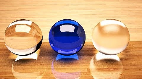 3ds Max tutorial - Glass material in 3ds max vray