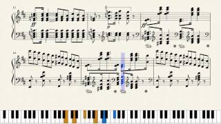 Video-Miniaturansicht von „C.V.Alkan, Rondeau Chromatique in B Minor Opus12a. [Piano Tutorial + Sheets]“