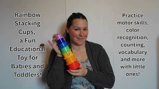 Ms. Rachel Stacking Cups, a Fun Learning Toy!