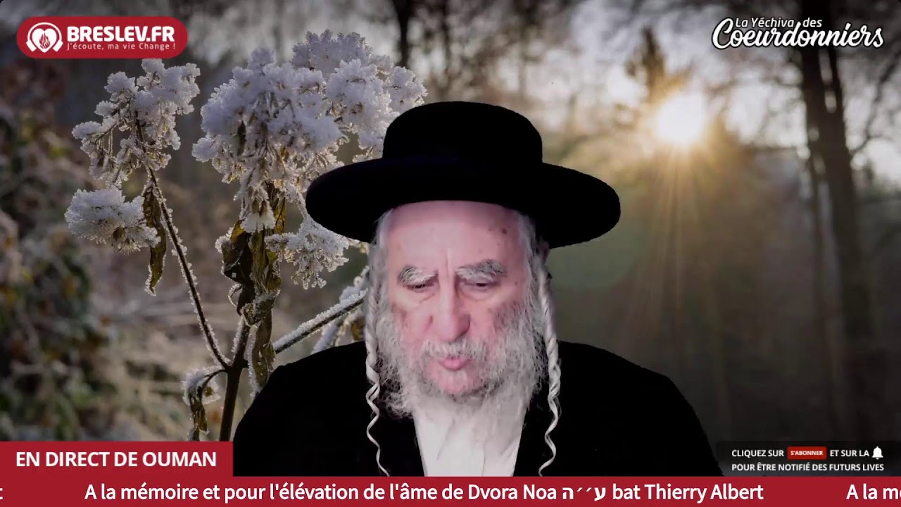 Likoutey Moharane Torah 60 - 10 Janv 024