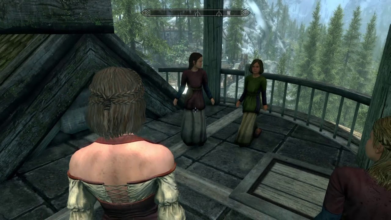 Skyrim I built an Orphanage for all the homeless children