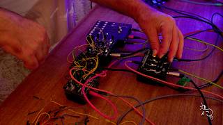 Tiny Umbrellas | Bastl Arp/Kastl/Bestie/FX Wizard x Meng Qi Wingie2 | Gritty Harmonic Melody LiveJam