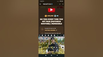 Do This EVERY Time You Get Paid (Paycheck Routine) | MemeGirls memefi cod