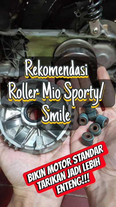 Rekomendasi Roller untuk Mio Sporty/ Mio Smile Standar #gantiroller #miokarbu #miosporty #miosmile