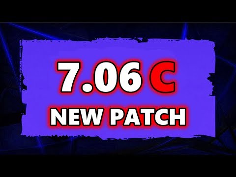 Dota 2 NEW 7.06 C PATCH - Main Changes!