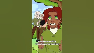 Guess whose outfit is whose | OC animation