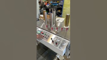 table top rewinder with label detector MOV