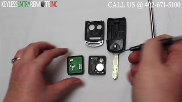 How To Replace A 2007 - 2009 Acura RDX Key Fob Battery FCCID: N5F0602A1A