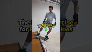 The BEST Exercise for Rock to Fakies🛹✅ #tutorial #skateboard #skater #skateboarding #sk8  #howto