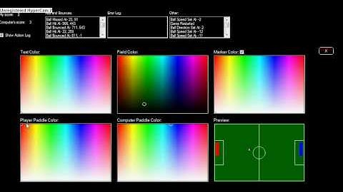 Pong Game Made In Visual Basic