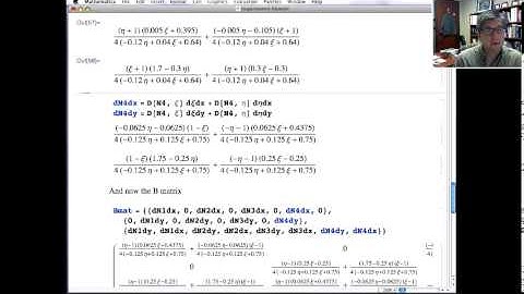 Isoparametric element in Mathematica